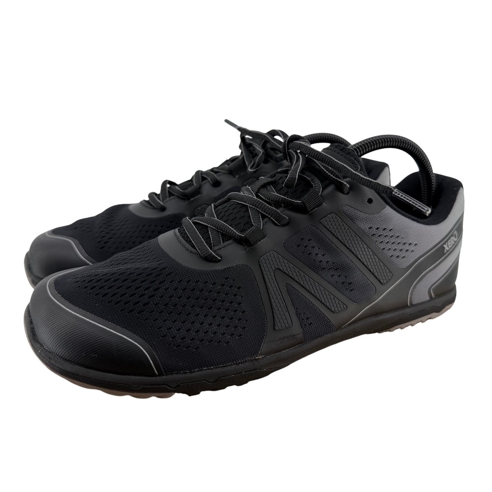 Xero Shoes HFS II Womens Road Running Shoes Black Grey Minimalist 10.5